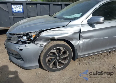 2016 Honda Accord Ex из США, поврежденный, VIN 1HGCR2F72GA195897